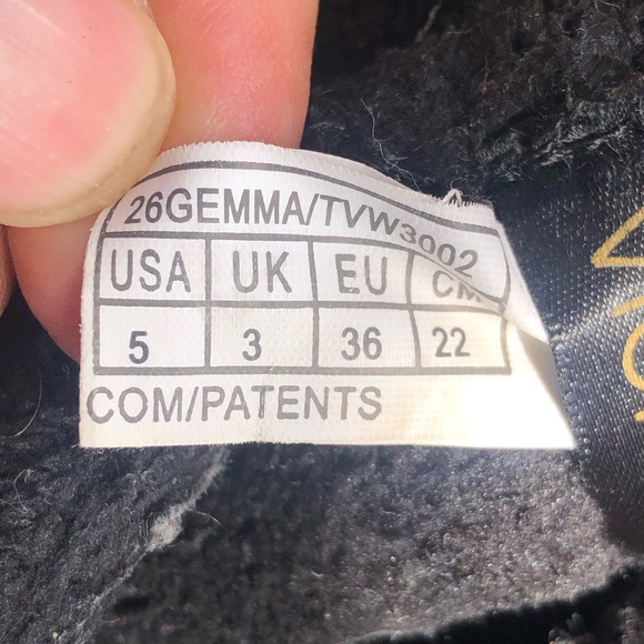 Vionic Indulge Gemma Plush Slip-On Mule Slide Black Faux Fur Slippers Size 5 - Picture 10 of 11